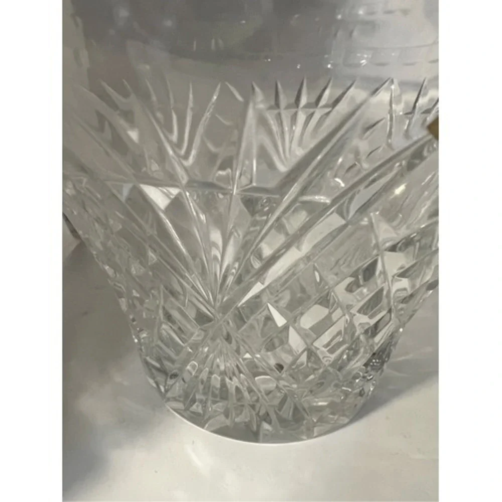 Stunning Vintage Crystal Ice Bucket 5